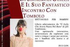 La Signorina Gialla e il suo fantastico incontro con Tombolo: a dicembre il Teatro del Crc Antella si rivolge ai bambini