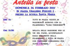 La locandina del Carnevale di Antella