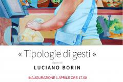 Tipologie di gesti, mostra di Luciano Borin