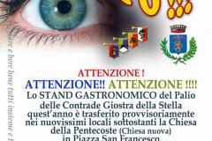 Stand Gastronomico del Palio dal 16 giugno 2016