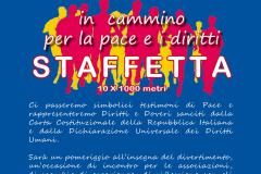 In cammino per la pace e i diritti: Staffetta 10x1000 metri il 14 maggio