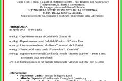 71° Liberazione: le iniziative del 25 Aprile 2016