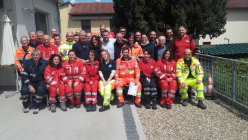 Gruppo corso base volontari P.C. - aprile 2016