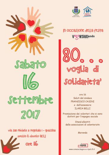 “80...voglia di Solidarietà”