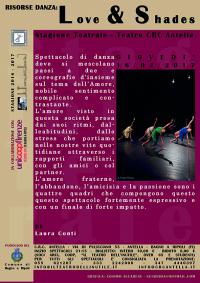 Giovedì 16 febbraio 2017, Risorse Danza: Love & Shades Giovedì 16 febbraio 2017, Risorse Danza: Love & Shades