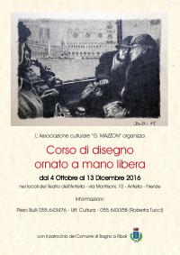 Corso di disegno ornato a mano libera