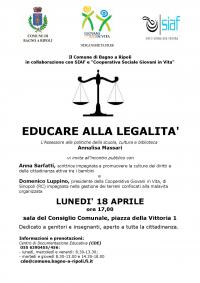 Educare alla legalità